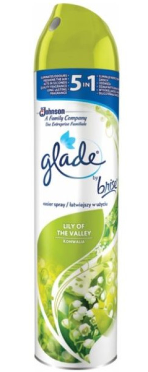 Glade, Odświeżacz powietrza, Konwalia, 300 ml (HIT)
