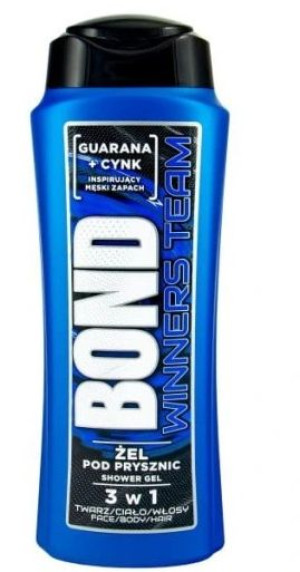 Bond, Winners Team Żel pod prysznic, 400 ml