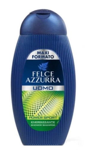 Felce Azzurra Men, Szampon & Żel Power Sport, 400 ml