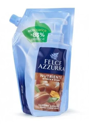 Felce Azzurra, Mydło w płynie Amber & Argan, 500 ml