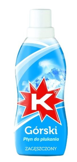 K, Płyn do płukania, Górski, niebieski, 500 ml (HIT)