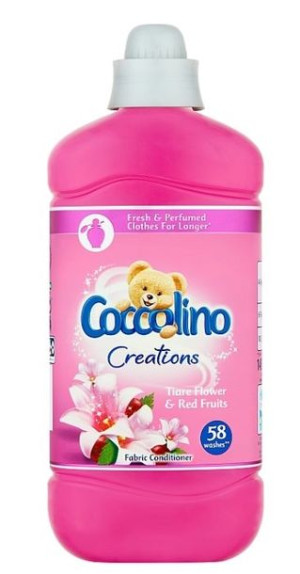 Coccolino, Płyn do płukania perfumowany, Różowe,1,45l (HIT)