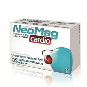 NeoMag Cardio 50 tabletek - Długi termin ważności!