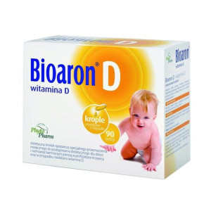 Bioaron Witamina D 400j.m. 90 kapsułek twist-off - Długi termin ważności!