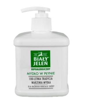 Biały Jeleń, Hipoalergiczne mydło w płynie, 500 ml (HIT)