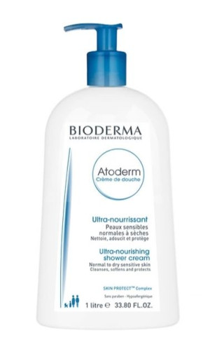 Bioderma Atoderm, Creme de douche, żel, 1l - Długi termin ważności!