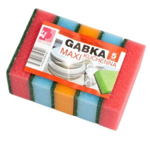 Bratek, Gąbka do zmywania, 5 sztuk (HIT)