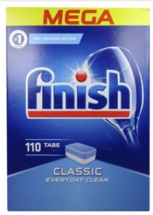 Finish Classic, Tabletki do zmywarki, 110 sztuk