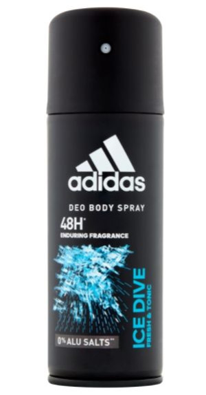 Adidas, Ice Dive, Dezodorant, 150 ml (HIT)