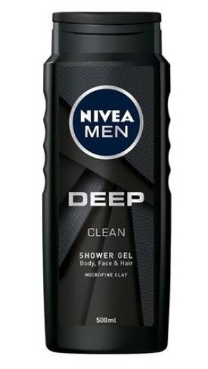 Nivea Men, Żel pod prysznic, Deep, 500 ml (HIT)