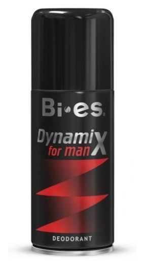 Bi-es Men, Dynamix Black Dezodorant, 150 ml