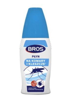 Bros, Płyn na komary i kleszcze, 50 ml