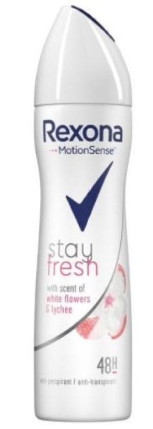 Rexona, Stay Fresh, White Flowers & Lychee, Dezodorant, 150 ml (HIT)