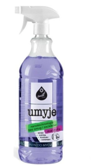 Mill Clean Umyje, Płyn do mycia szyb Maciejka, 1,22 l