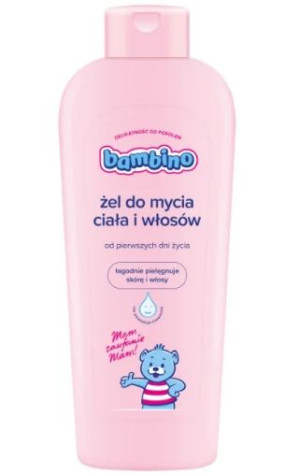 Bambino, Żel do ciała i włosów, 400 ml (HIT)