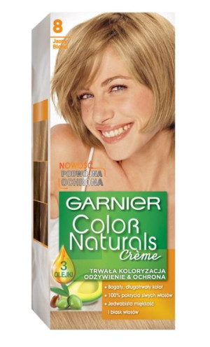Garnier, Farba do włosów 8 Jasny Blond (HIT)