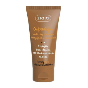 Ziaja Cupuacu, brązujący krem odżywczy na dzień SPF10, 50ml - Długi termin