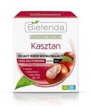 Bielenda, Kasztan Kojący krem wzmacniający dzień/noc, 50 ml