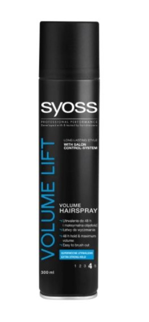 Syoss, Volume Lift, Lakier do włosów, 300 ml (HIT)
