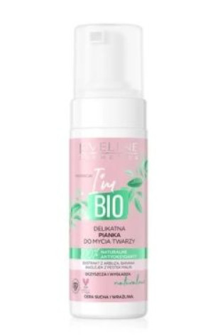 Eveline, I'm Bio, Delikatna pianka do mycia twarzy, 150 ml - Długi termin w