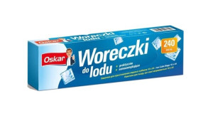 Oskar, Woreczki do lodu, 240 sztuk