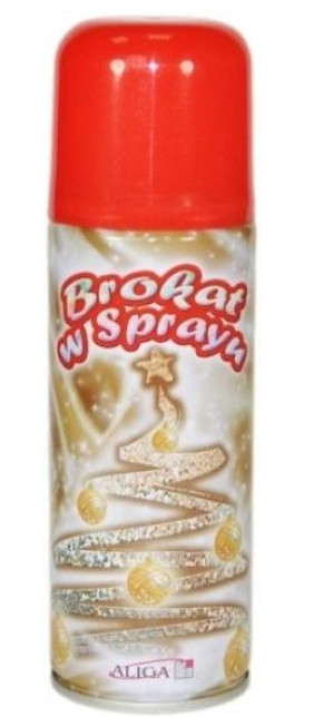 Brokat w sprayu czerwony, 250 ml