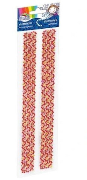 Diamenciki samoprzylepne GR-DS81-6 czerwono-złote
