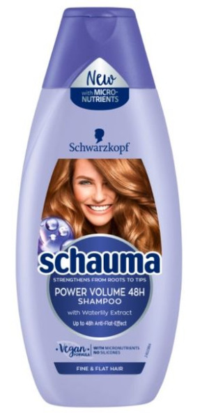 Schauma, Power Volume 48h Szampon, 400 ml