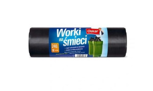 Oskar, Worki na śmieci LD 240L, 10 sztuk