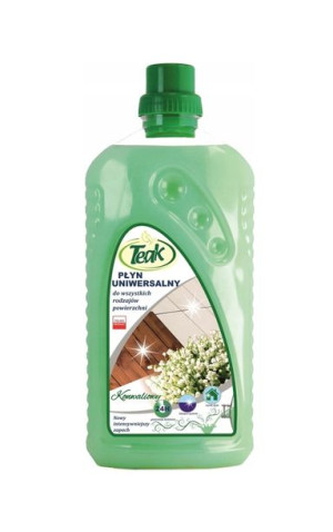 Teak, Płyn uniwerslany Konwalia, 1 l