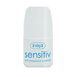 Ziaja, antyperspirant roll-on Sensitiv, 60ml - Długi termin ważności!