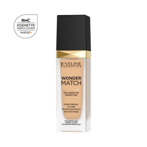 Eveline, Podkład Wonder Match, 15 Natural, 30 ml