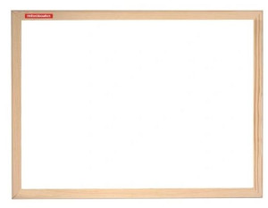 Tablica magnetyczna suchościeralna, drewniana 40x60