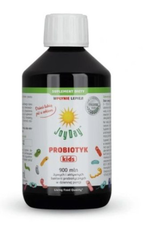 Eko Probiotyk Joy Day Kids, 300 ml - Długi termin ważności!