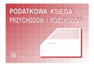 Podatkowa księga przychodów i rozchodów A4, 48 stron