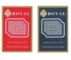 Karty do gry Royal, 1 talia