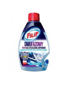 Filip, Płyn do czyszczenia zmywarki 2-fazowy, 250 ml