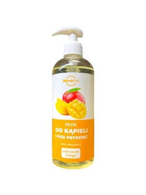 Novame, Płyn do kąpieli i pod prysznic, Odżywcze Mango, 500 ml - Długi term