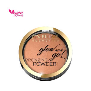Eveline bronzer do konturowania twarzy Glow&Go Jamaica Bay 02 85g