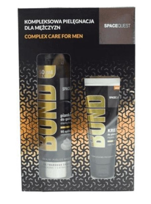 Bond, Zestaw Spacequest Pianka do golenia, 200 ml + Krem, 75 ml (HIT)