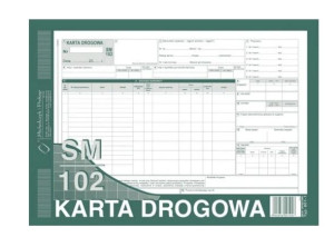 Karta drogowa A4