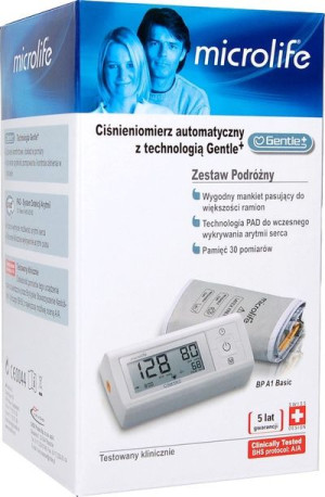 $  Ciśnieniomierz Microlife BP A1 Basic automatyczny naramienny