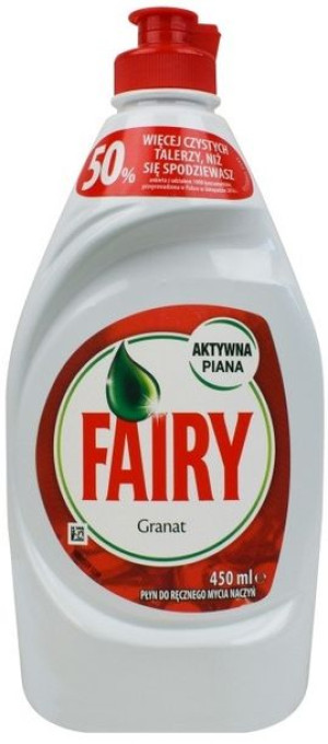 Fairy, Płyn do mycia naczyń, Pomegranate, 450 ml (HIT)