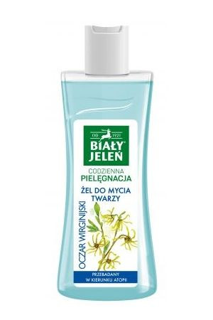 Biały Jeleń, Żel do mycia twarzy z oczarem wirginijskim, 265 ml (HIT)