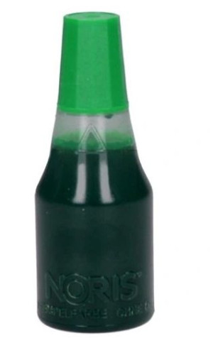 Tusz do stempli, zielony, 25 ml