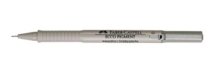 Faber-Castell, Cienkopis kreślarski Ecco Pigment 0,5, czarny