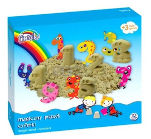 Magiczny piasek Cyferki, 600g