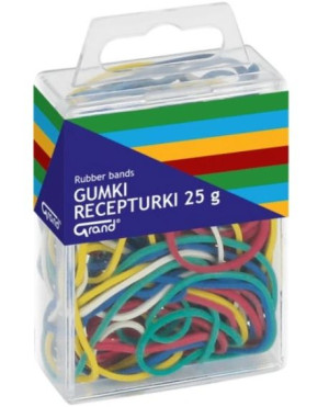 Grand, Gumki recepturki, mix kolorów, 25g