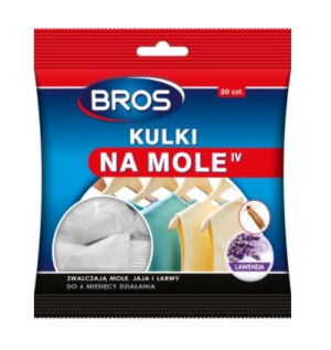Bros, Kulki na mole, lawendowe, 120g (HIT)