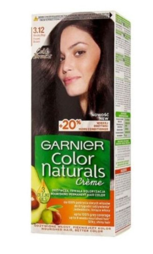 Garnier, Farba do włosów 3.12 Mroźny Brąz (HIT)